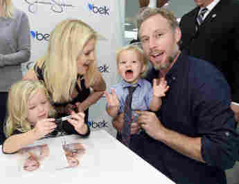 Jessica Simpson, Eric Johnson and their two kids