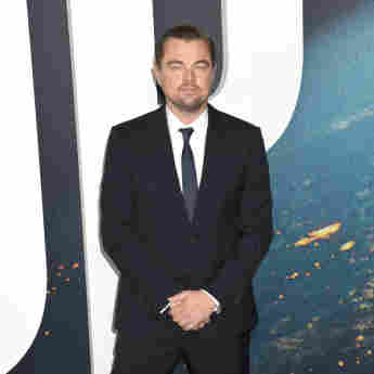Leonardo DiCaprio at the premiere of Don't Look Up on December 5, 2021