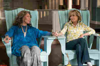 Lily Tomlin and Jane Fonda in 'Grace and Frankie'.
