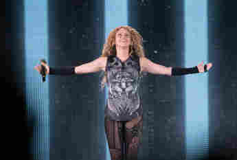 Shakira in concert at Madison Square Garden in New York