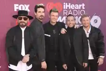 Backstreet Boys attend the 2019 iHeartRadio Music Awards.