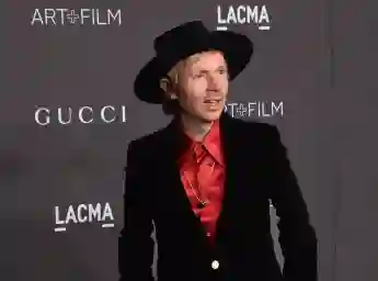 Beck attends the ninth annual LACMA Art+Film gala honoring Betye Saar and Alfonso Cuaron at the Los Angeles County Museum of Art in Los Angeles on Friday, November 2, 2019
