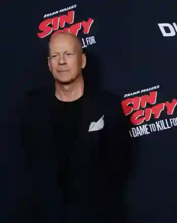 Bruce Willis at the "Sin City" premiere