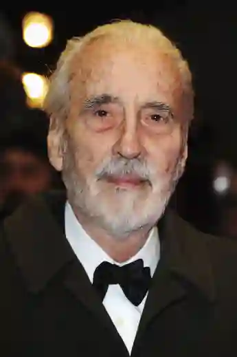 Christopher Lee attends the 'Night Train to Lisbon' Premiere during the 63rd Berlinale International Film Festival 2013