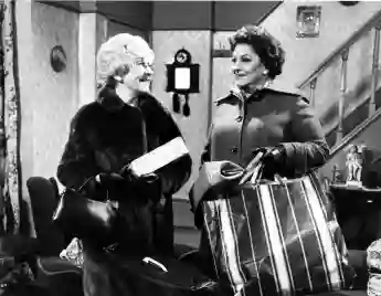 CORONATION STREET CORONATION STREET DORIS SPEED, BETTY DRIVER. Strictly editorial use only in conjunction with the promo
