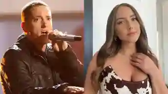 Eminem and Hailie Jade