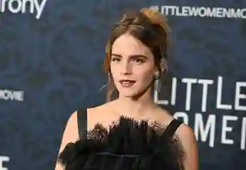 Emma Watson arrives for "Little Women" world premiere at the Museum of Modern Art