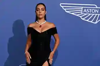 Georgina Rodríguez red carpet hot sexy today