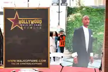 Tupac Shakur Honored With A Posthumous Star On The Hollywood Walk Of Fame