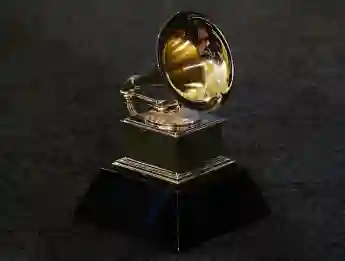 The trophy of the Grammy Awards in Los A