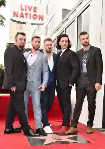 *NSYNC Honored With Star On The Hollywood Walk Of Fame