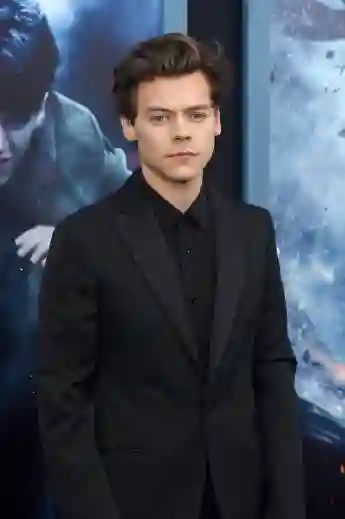 Harry Styles attends the "DUNKIRK" New York Premiere.