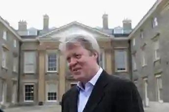 Inside Charles Spencer's Althorp Home With Princess Diana Portrait painting new picture photo 2021 Royal Family news