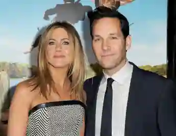 Jennifer Aniston Reacts To Paul Rudd's "Sexiest Man Alive" Win People 2021 Instagram post joke films movies together