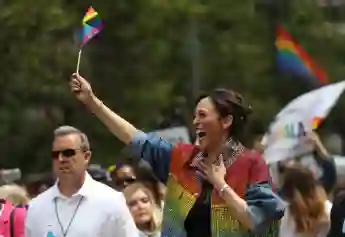 Kamala Harris Participates In San Francisco's Annual Pride Parade