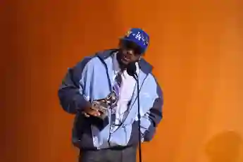 Kendrick Lamar at the Grammys 2025