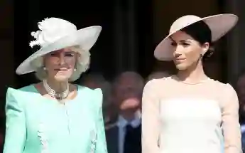 Queen Camilla and Duchess Meghan