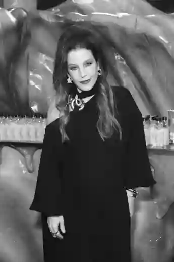 Lisa Marie Presley shortly before her death in January 2023