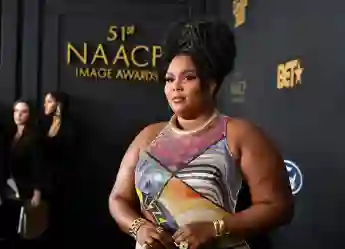 Lizzo attends the 51st NAACP Image Awards.