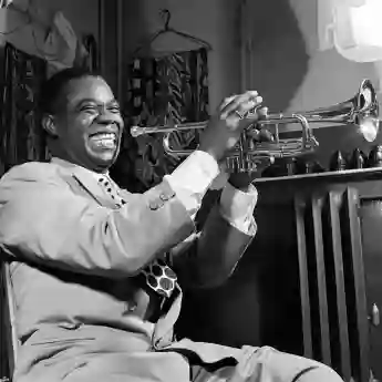 Louis Armstrong in March 1950