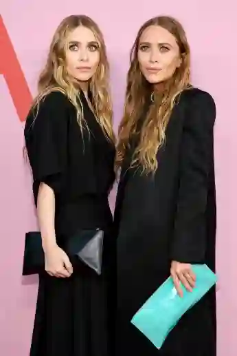 Mary-Kate Olsen and Ashley Olsen attend the CFDA Fashion Awards at the Brooklyn Museum of Art on June 03, 2019 in New York City