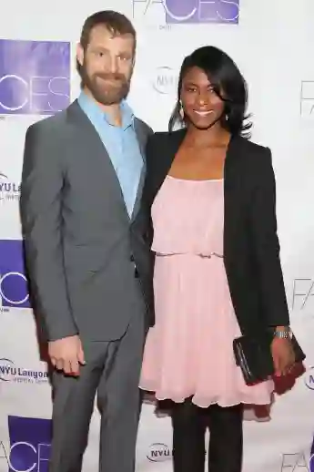 Matt and Angela Howard Stone attend NYU Langone Medical Center's 2016 FACES Gala on March 7, 2016 in New York City