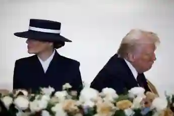Melania Trump attracted everyone's attention with her hat at the inauguration