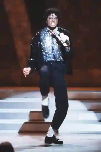 Michael Jackson Cantante Fotógrafo Paul Drinkwater Nbc 01 Octubre 1984