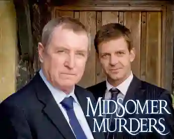 John Nettles & Jason Hughes Characters: DCI Tom Barnaby, DS Ben Jones Television: Midsomer Murders (TV-Serie) Uk 1997-,