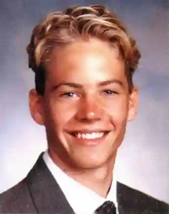 Paul Walker as a high school student.