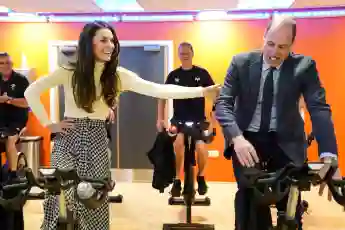 Prince William Princesse Kate exercice vélos gym événement 2023 photos photos