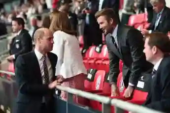 Prince William's Friendship With David Beckham