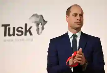 Prince William, Duke of Cambridge speaks during The Tusk Conservation Awards ceremony in London on November 21, 2019.