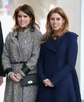 Princess Beatrice And Princess Eugenie Of York Visit Hanover During The GREAT Britain MINI Tour