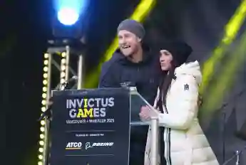Prince Harry and Duchess Meghan perform invictus today