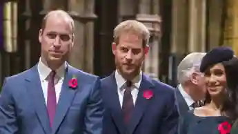 Prince William Prince Harry Duchess Meghan 2018