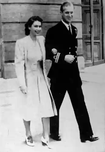 Queen Elizabeth Prince Philip engagement