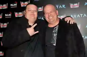 Dec 17 2009 Las Vegas Nevada USA Television personalities COREY HARRISON L and his father