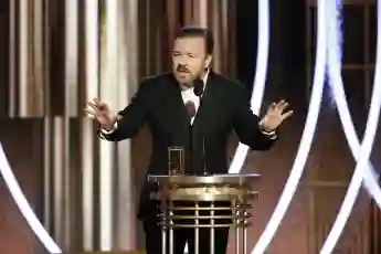 Ricky Gervais at the 77th Annual Golden Globe Awards 2020