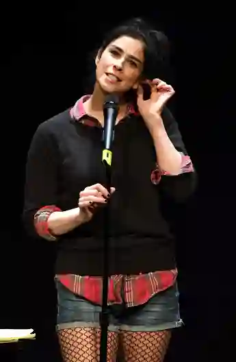 Sarah Silverman performs her stand-up comedy routine at MGM Grand Hotel & Casino.