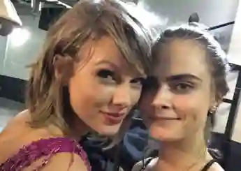 Taylor Swift and Cara Delevingne