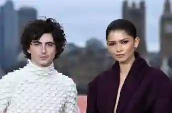 Timothée Chalamet and Zendaya