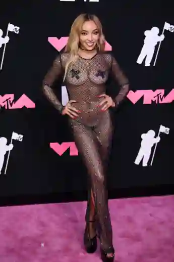 2023 MTV Video Music Awards Tinashe arriving at the 2023 MTV Video Music Awards, the Prudential Center, New Jersey. Cred