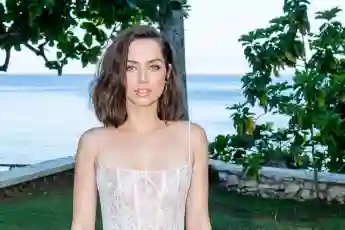 Ana de Armas attends the "Bond 25" Film Launch at Ian Fleming's Home "GoldenEye", on April 25, 2019 in Montego Bay, Jamaica