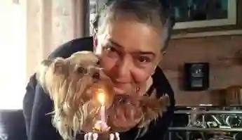 Ana Martín y su perrita, Ana Lucrecia