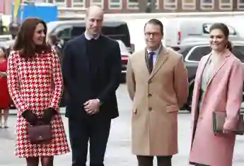 Princess Kate, Prince William, Princess Victoria and Prince Daniel