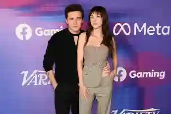 Brooklyn Beckham and Nicola Peltz at Variety's 2022 Power Of Young Hollywood Celebration on August 11, 2022