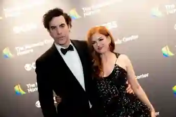 Sacha Baron Cohen and Isla Fisher