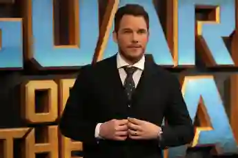 Chris Pratt at the premiere of Guardians of the Galaxy Vol. 2
