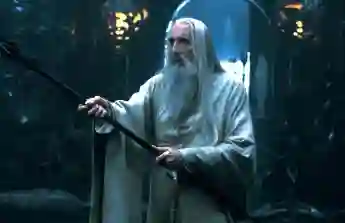 Christopher Lee in The Lord of the Rings
